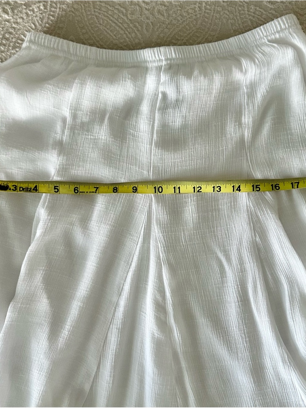 Ladies Zac And Rachel White Midi Aline Skirt Medium - Picture 7 of 9